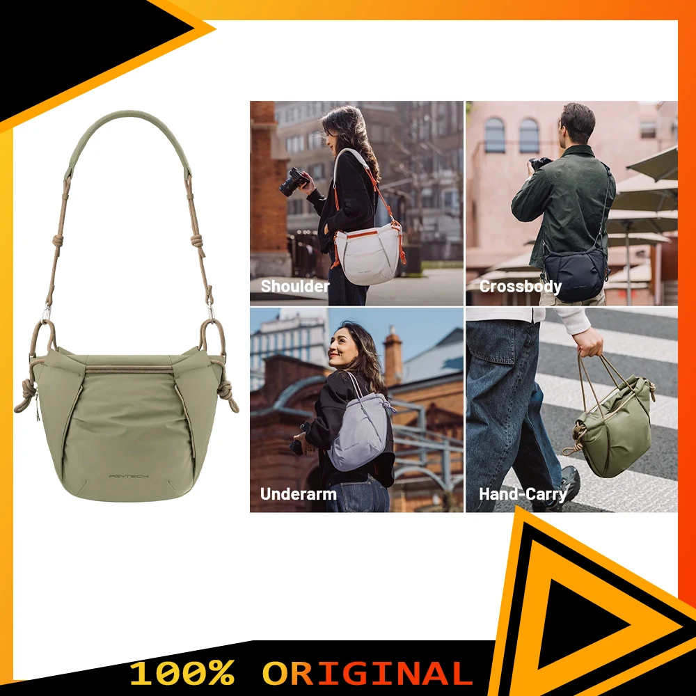 PGYTECH OneGo Rope Strap Bag Micro Crossbody Bags Single Shoulder Photography Bag Inner Bags Suitable For Sony Canon Camera Bag