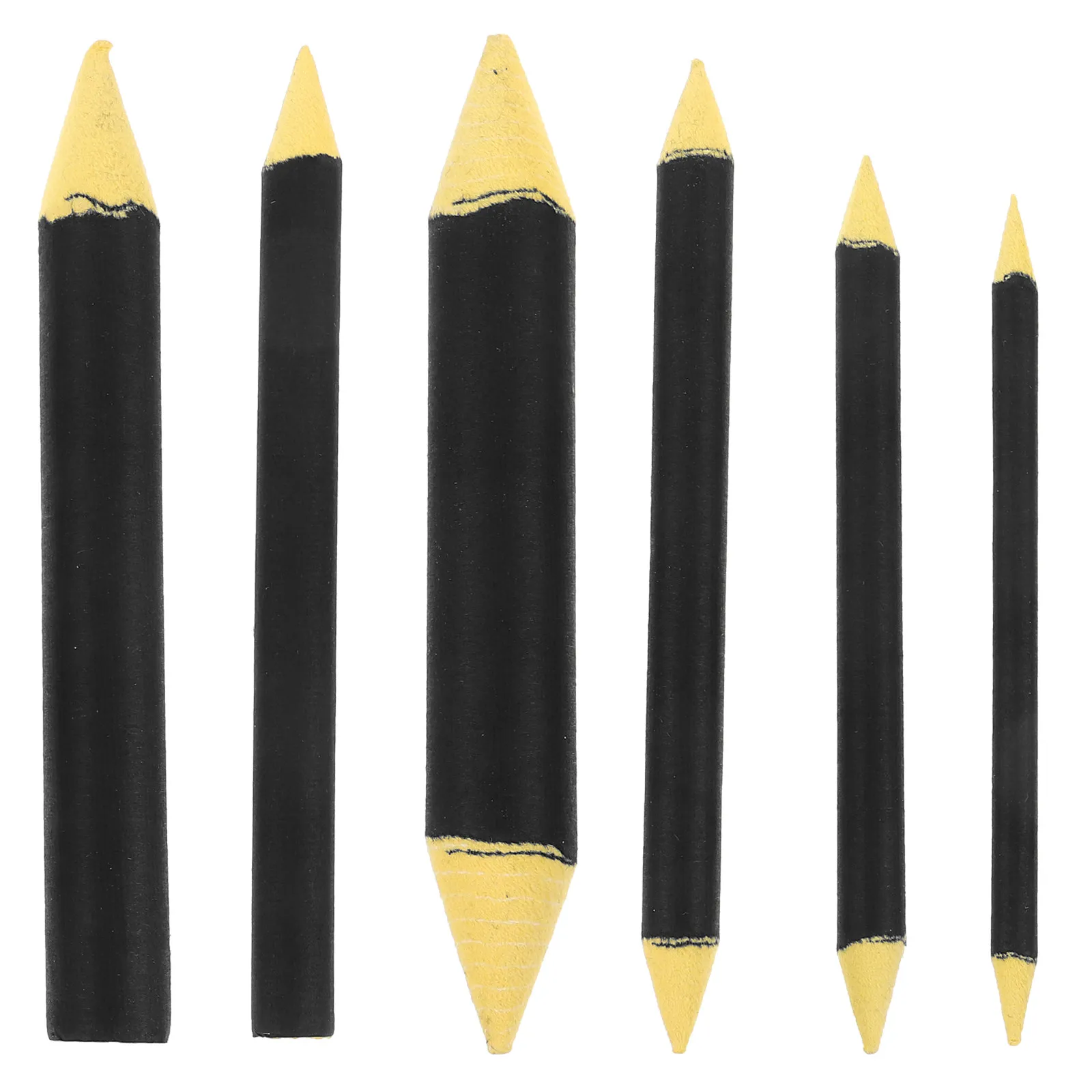 6Pcs Art Blenders Paper Wiper Sketch Drawing Tools Set Lightweight Portable Paper Stumps for Artists Painters Sketch Painting