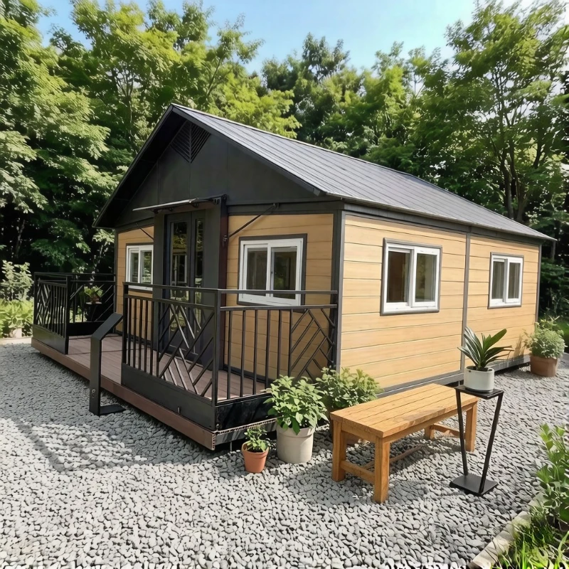Luxury Mobile Tiny House 20FT 40FT Expandable Container House Vacation Room Folding Room Prefab House Garden Rooms Warehouse