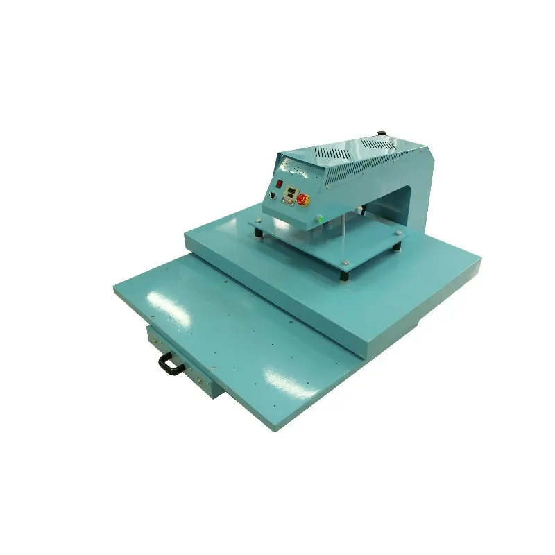 【2026】تلقائي كبير الحجم، منزلق هوائي كبير الحجم، آلة طباعة نقل الحرارة على تي شيرت مسطح