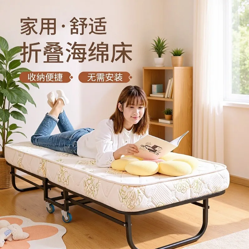 AOLIVIYA Portable Folding Bed Single Double Cot Sleeper Daybed Recliner Sofa Chair Lounger Ottoman Couch