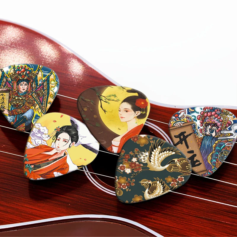 Púas de guitarra acústica de e - Musical Instrument In Chinese reseña y precio