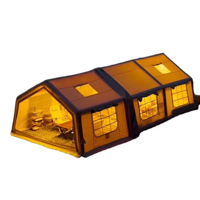 

Large Inflatable air Tent Outdoor Shelter Camping Cabin With Waterproof Sunscreen Wear-Resistant