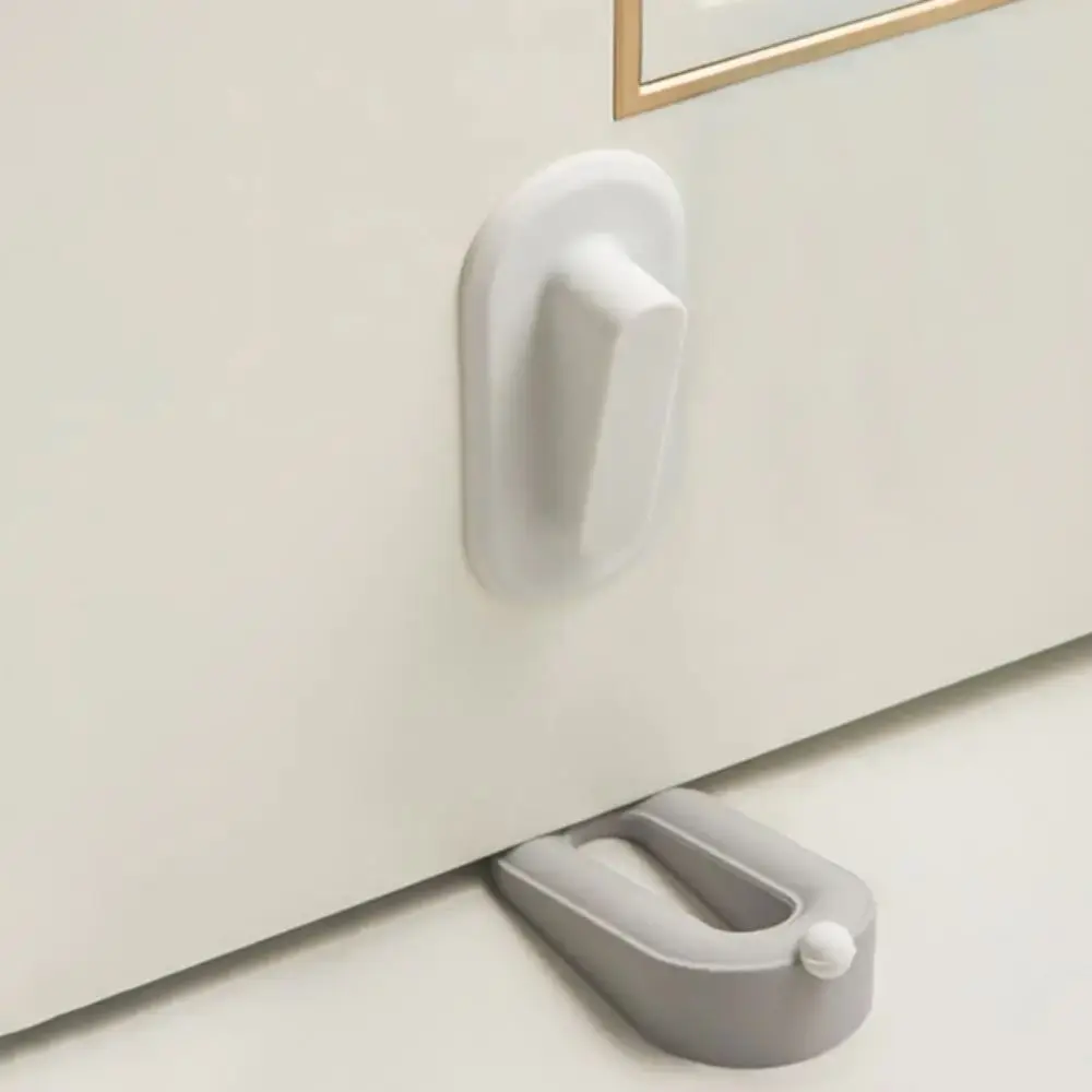 

Противоударный съемный дверной стопор в форме пончика, конструкция всасывания, дверные упоры клинового типа, клейкая основа, дверные стопоры, стопоры для домашнего использования