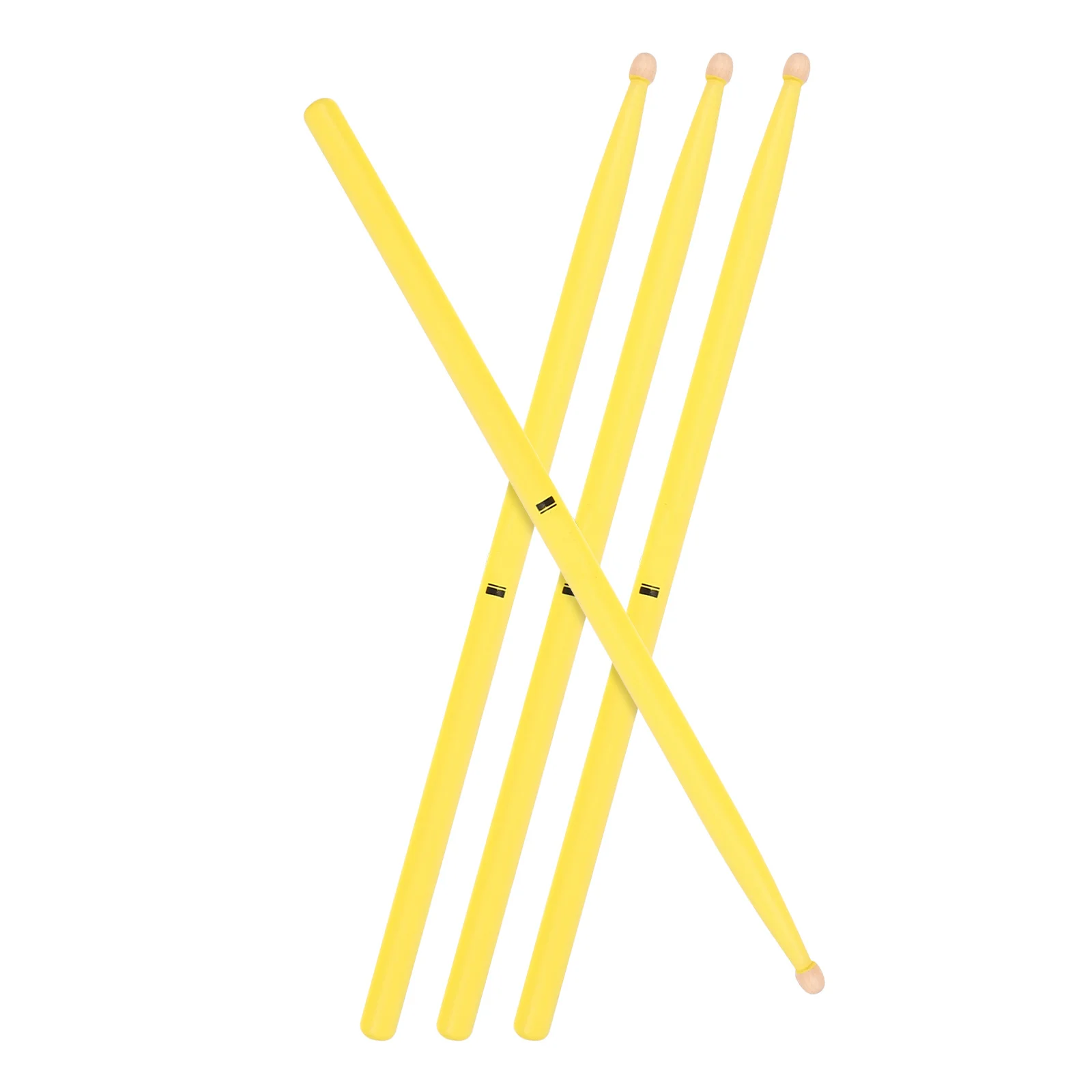 4 Stück bunte Trommelstöcke aus Ahornholz, leicht, rutschfest, langlebig, Percussion-Instrumentenstöcke für Anfänger, verschiedene Stile