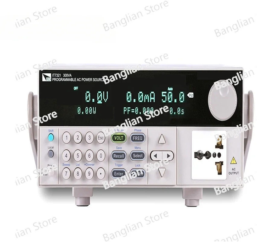 (300V/3A/300VA) Programmable AC Power Supply Frequency 45HZ-500HZ