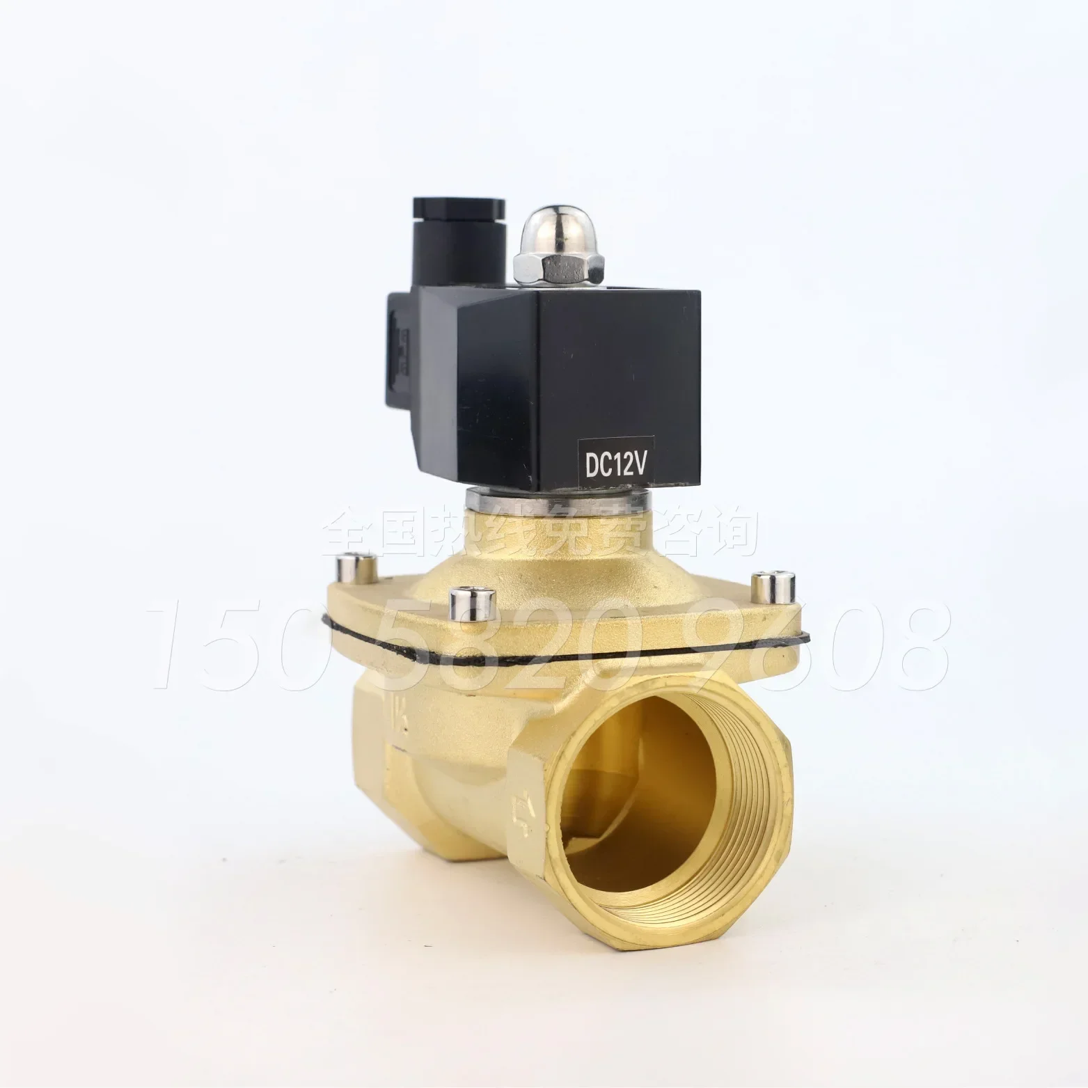 

Наружный водонепроницаемый электромагнитный клапан переключения воды 220 В DC24V воздушный клапан дренажный и противотуманный DC12V DN15 DN20 DN25