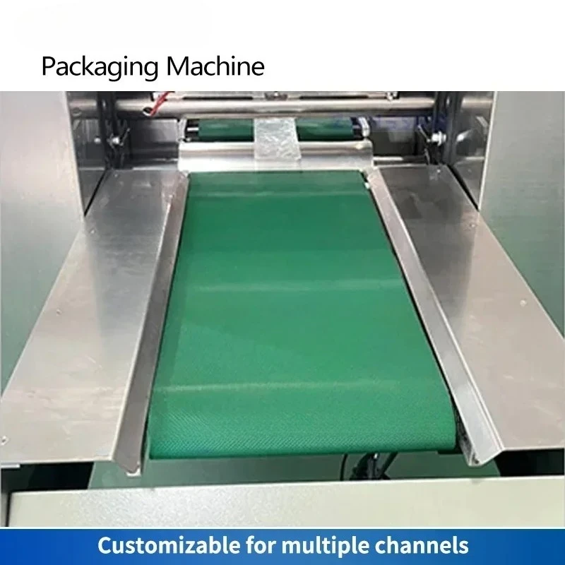 آلة تعبئة وختم شكل غلاف التدفق الأفقي 4 معدات تعبئة تدفق الختم ZS-DCF100