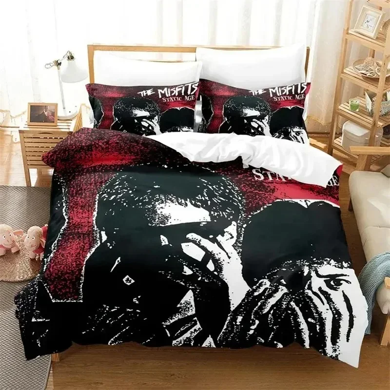 

Luxury New 3D Print The Misfits Glenn Danzig Bedding Sets exquisite bed supplies set duvet cover bed set luxury birthday gift
