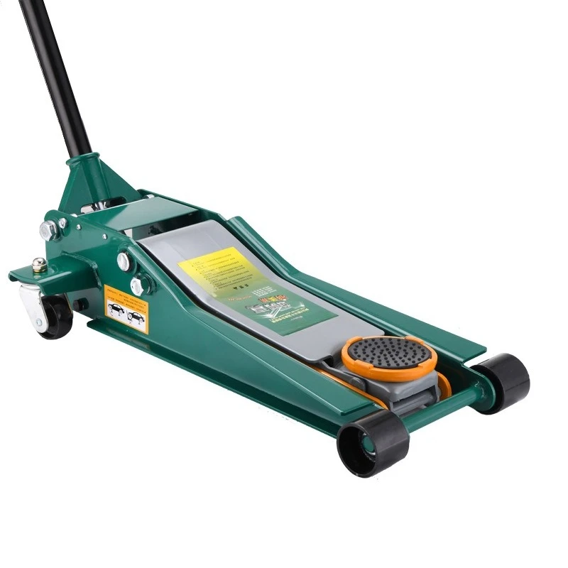 Thickened 3 Ton Low Clearance Hydraulic Floor Jack Dual Quick Lift Pump Auto Garage Repair Tool