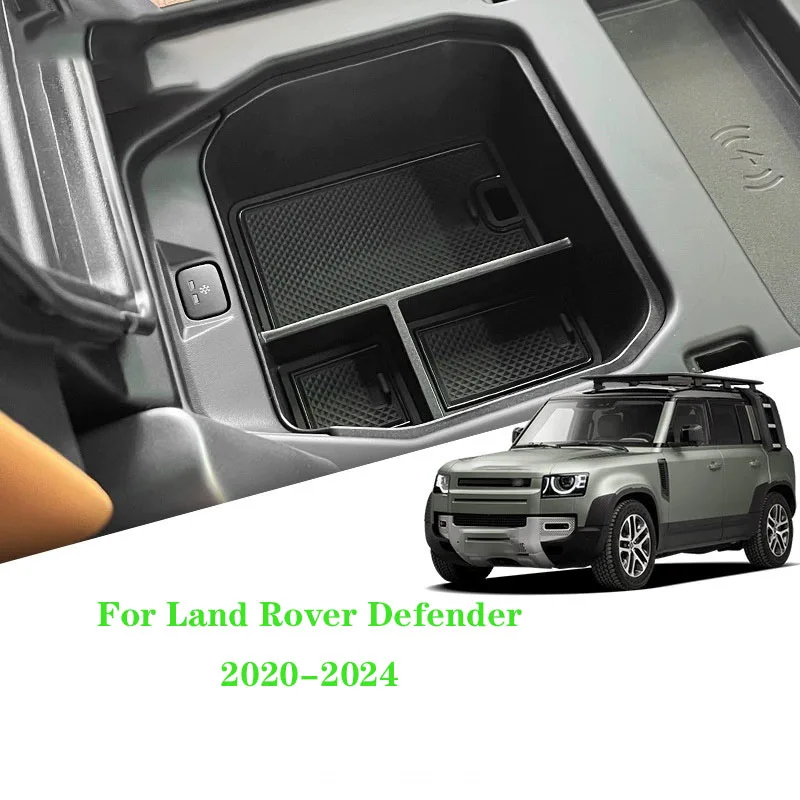 

Car Central Control Armrest Box Storage Box Car Storage Organizing Accessories For Land Rover Defender 2020-2024