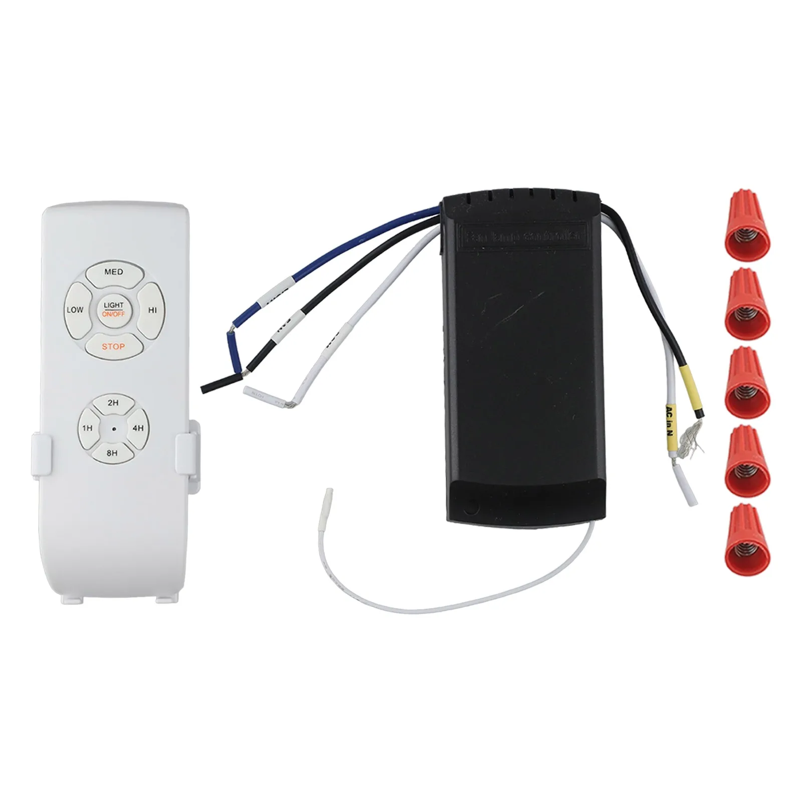 Tuya-Enabled Fan Light Controller Kit Supporting 110V and 220V Installations with RF Remote and Mobile App Dual