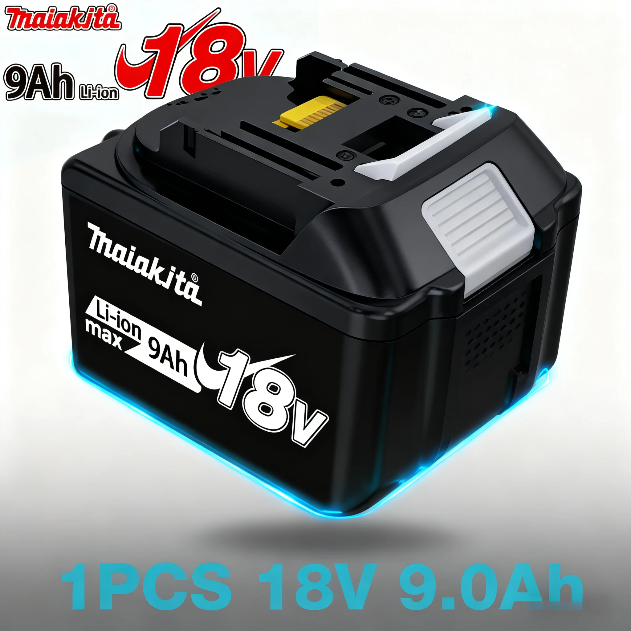 

Original maiakjta Lithium Battery Replacement 18V 3Ah/5Ah/6Ah Compatible with BL1830B BL1850B BL1850 BL1840 BL1860 BL1815