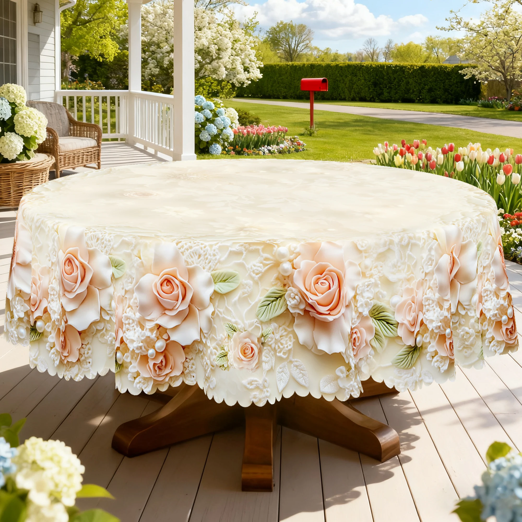 1-teilige bedruckte Tischdecke mit Blumenmotiv, Vintage-Bauernhaus-Stil, mit blühendem Rosenmuster-Design, geeignet für Hochzeitssaison, Muttertag, Jahrestag, Camping-Picknicks, Urlaubsfeiern, Partydekorationen, Küchenzubehör, Tischdecke in Restaurants, freundlichkeiten, Geschenk zum Versehen, Jahrestag, Muttertagsgeschenk, Muttertag, Jahrestag, Jahrestag, Jahrestag, Jahrestag, Jahrestag, Jahrestag, Jahrestag, Jahrestag, Jahrestag, Jahrestag, Jahrestag, Jahrestagestaurants, Jahrestag, Jahrestag, Jahrestag, Jahrestag, Jahrestag, Jahrestag, Jahrestag, Jahrestagestaurants, Jahrestagestaurants, Jahrestagestaurlaub am Krankenhäute zum Versorgung im Freunde, Versorgung im Freunde erhältlichkeiten, Jahrestag, Jahrestagestaurants, Jahrestagestaurants, Jahrestag, Jahrestag, Jahrestagestaurants, Geschäftsreisestaurants erhältlichkeiten, Jahrestag, Jahrestag, Jahrestag, Jahrestag,