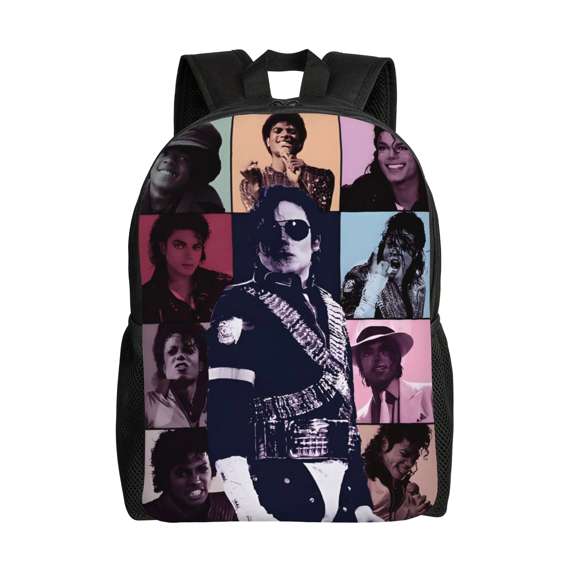 Michael MJ Backpack Album College Backpacks Men Fashion School Bags Designer Pattern Rucksack