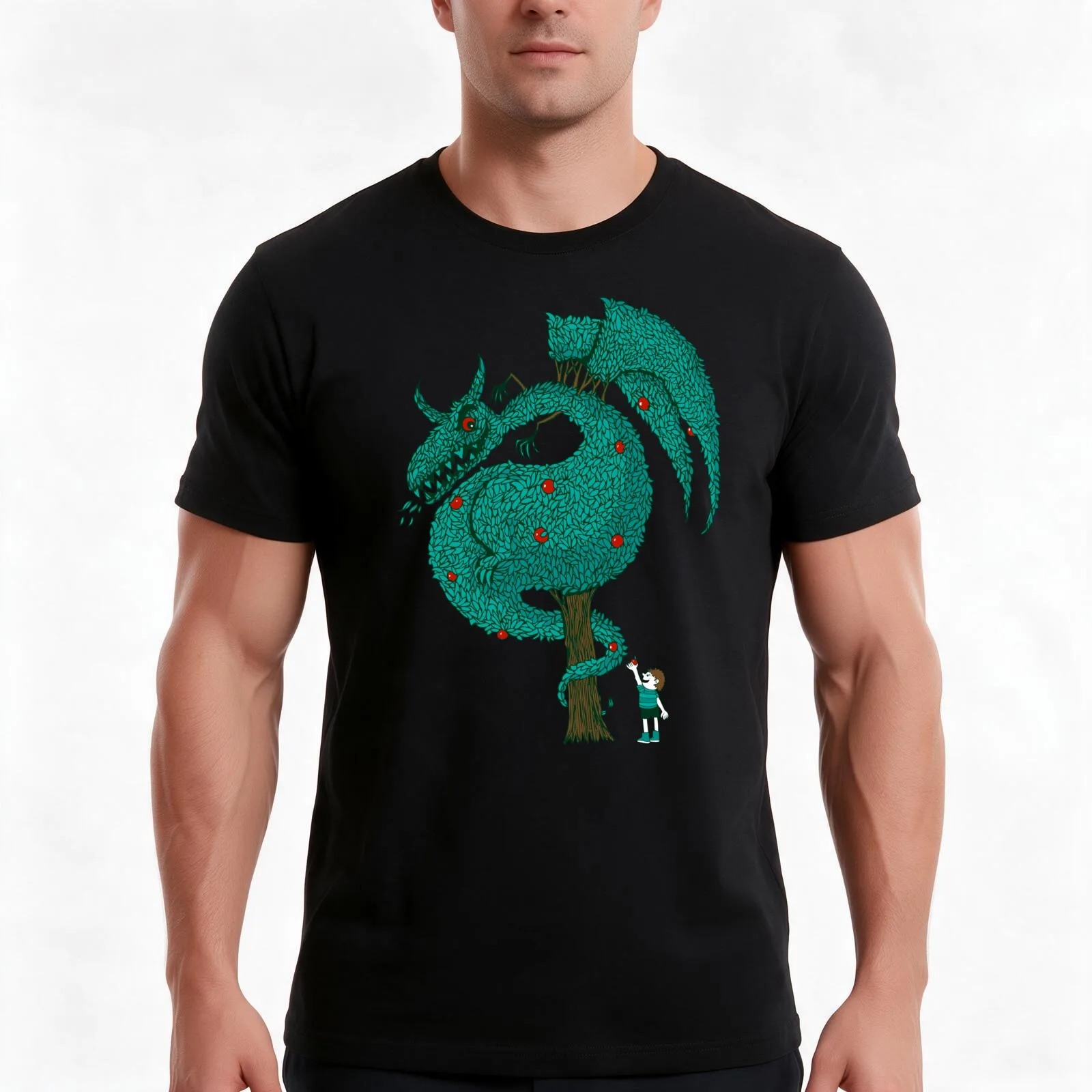 Nature's Beast T-Shirt, Summer Casual Cotton Tee, Oversized Streetwear Tops, Vintage Graphic Print, Loose Fit Short Sleeve