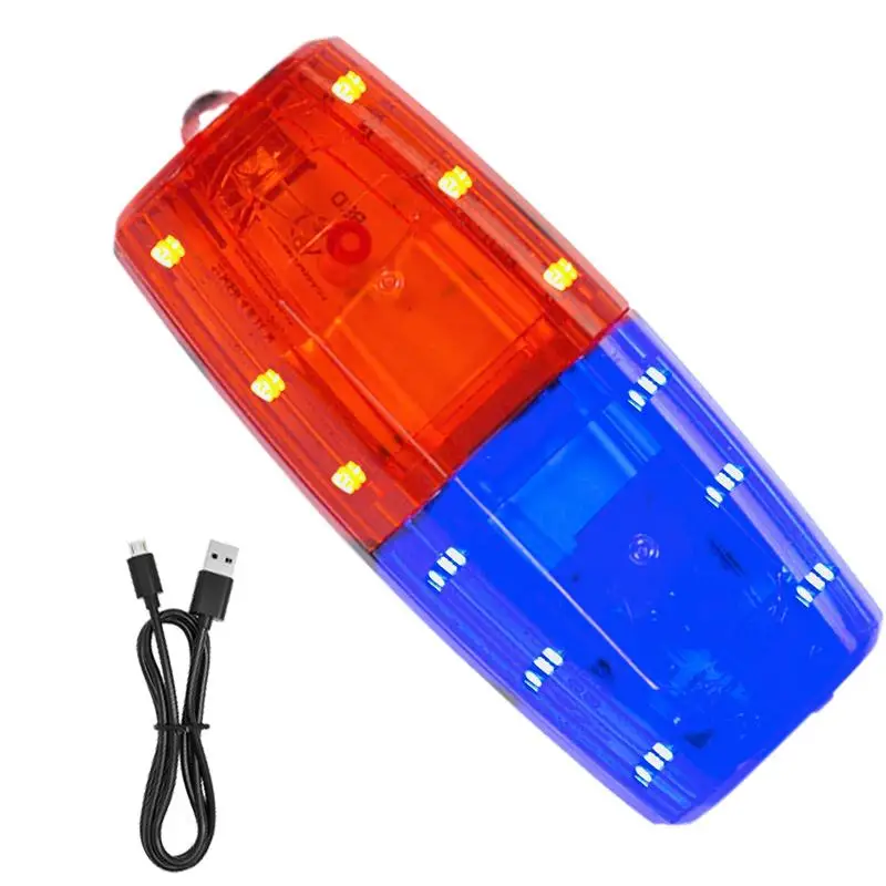 Shoulder Warning Light Night Riding Safety Lights Security Signal Light For Outdoor Rescue Traffic Guidance Cycling Red Blue