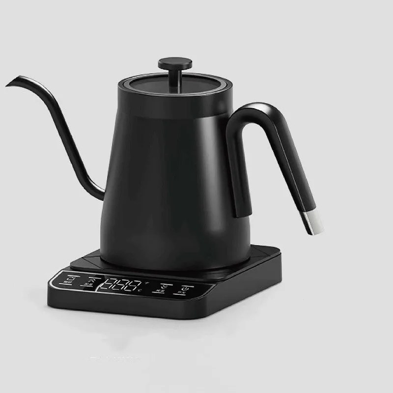 

110V/220V Electric Kettle Gooseneck Jug Hand brew Coffee Pot 1350W Temperature-Control Heating Water Bottle Smart Teapot 800ml