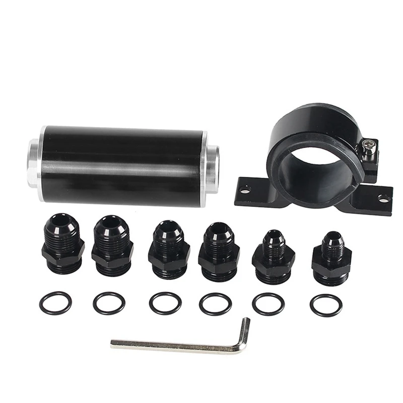 Car Universal 50Mm Oil Pump Mounting Bracket Kit Fuel Pump Installation Bracket Filter Clamp