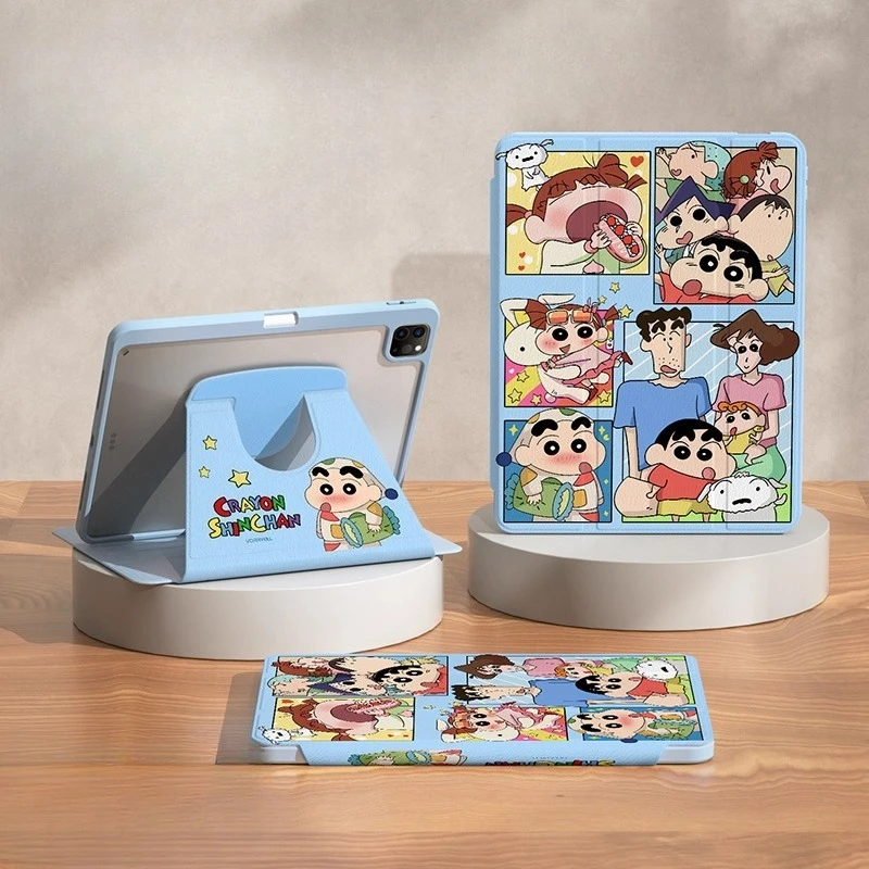 

Crayon Shin-chan для iPad Чехол для iPad iPad 8 9 10 10,2 дюйма A16 11 дюймов Чехол для планшета Air 4 5 10,9 дюйма M2 M3 Pro 4 5 6 12,9 дюйма M4 Защитный чехол