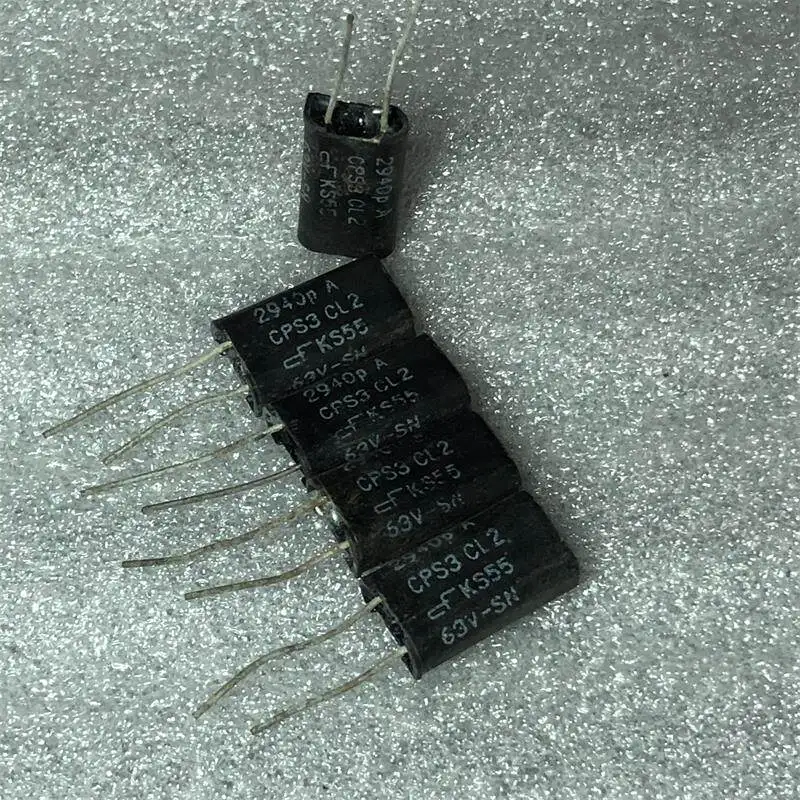 50pcs  Paper Capacitor for Audio Coupling, Western Electric KS55 2940PF 63V Vintage Non-polar