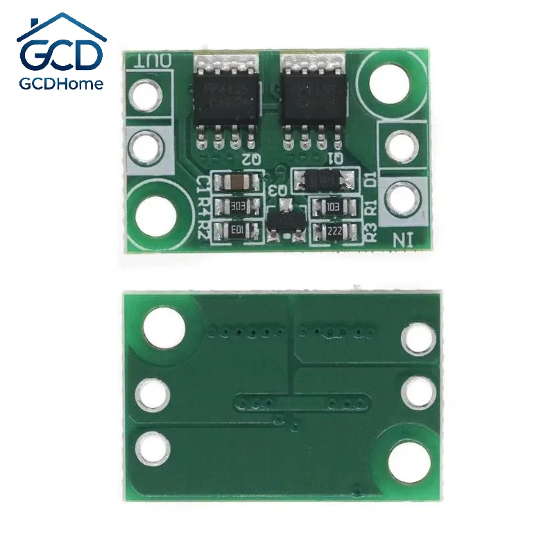 3-30V DC 8A Protection Board for Battery Chargers with Ideal Diode Design and Reverse Polarity Safety