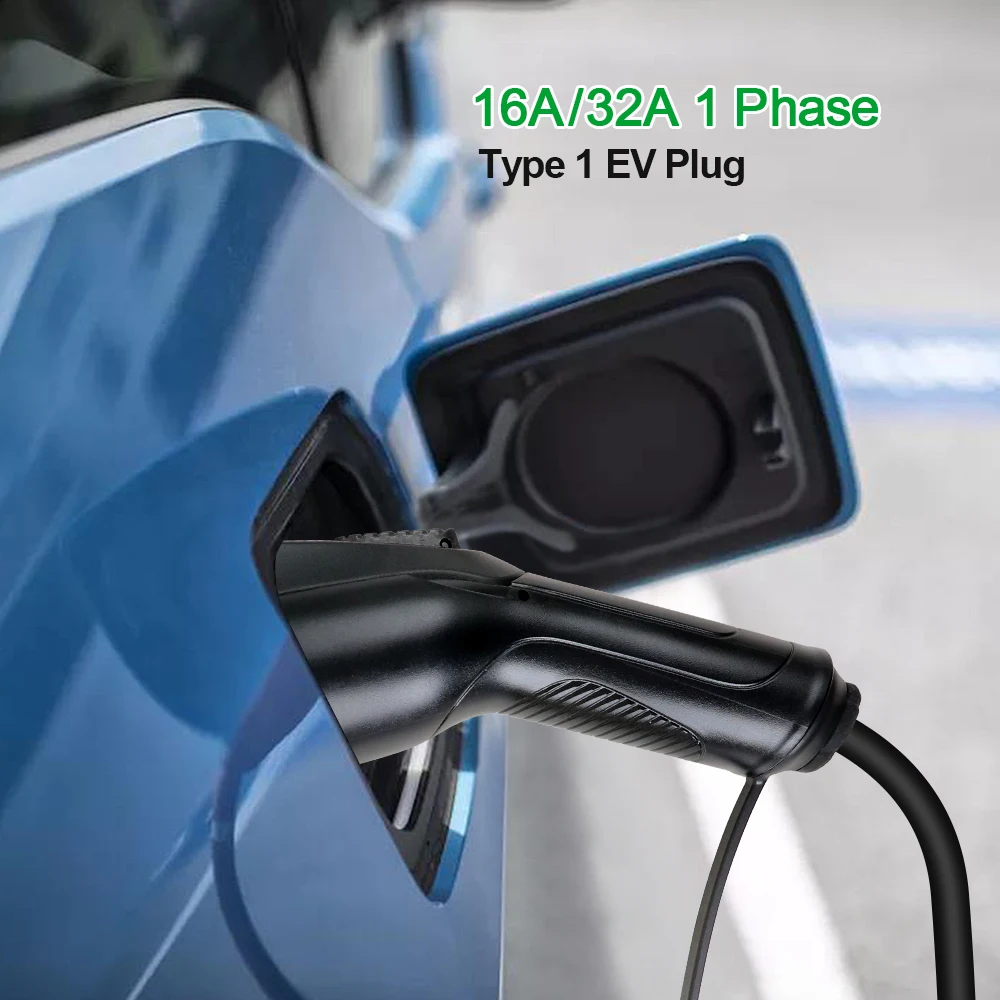 ISIGMA Charger Plug Type 1 for EV car And charging station connector 16A/32A 3.6/7.2/11/22KW