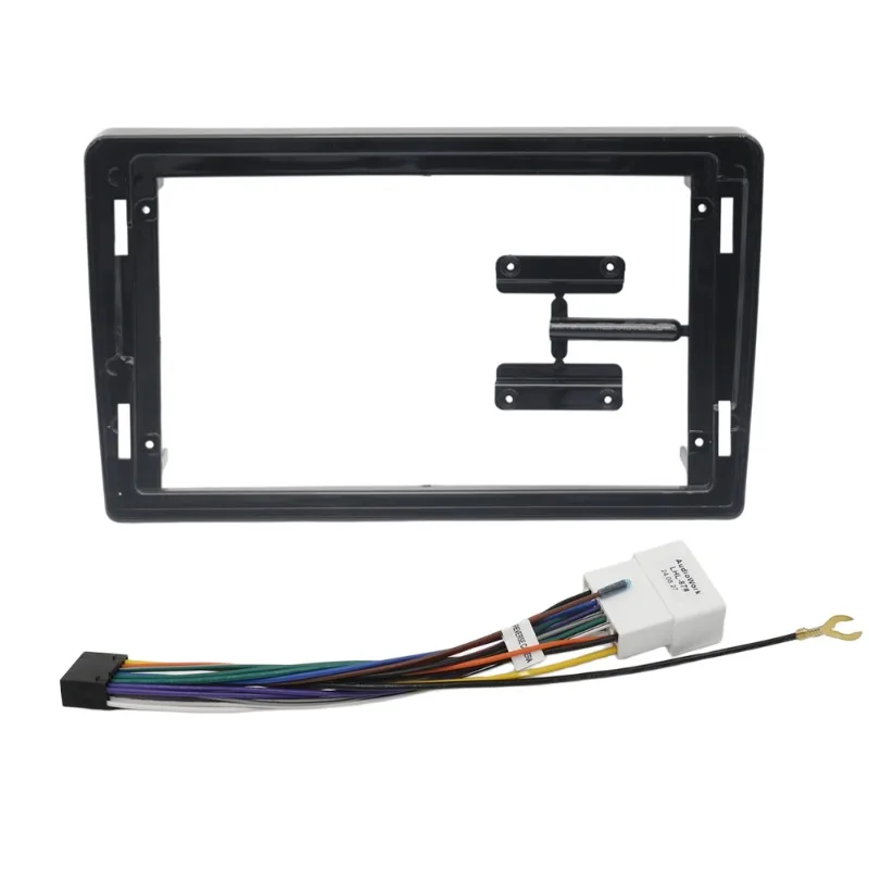 9 Inch Radio Fascia Frame For Mitsubishi Triton 2019 Android Stereo Dash Panel Trim Installation Kit