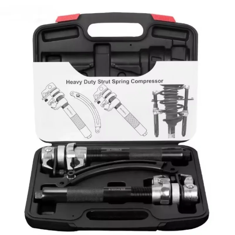 Claw-Type Automotive Suspension Repair Tool Kit with Strut Spring Compressor & Shock Absorber Coil Spring Installer & Remover
