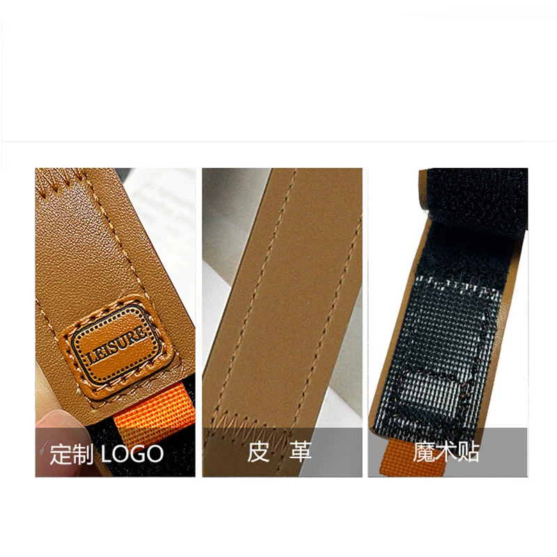 20 22 26 mm Leather Loop Strap For Gramin Watch Fenix 7 7S 7X E 8 AMOLED 43mm 47mm 51mm Enduro 1 2 3 Approach S70 Quickfit Band