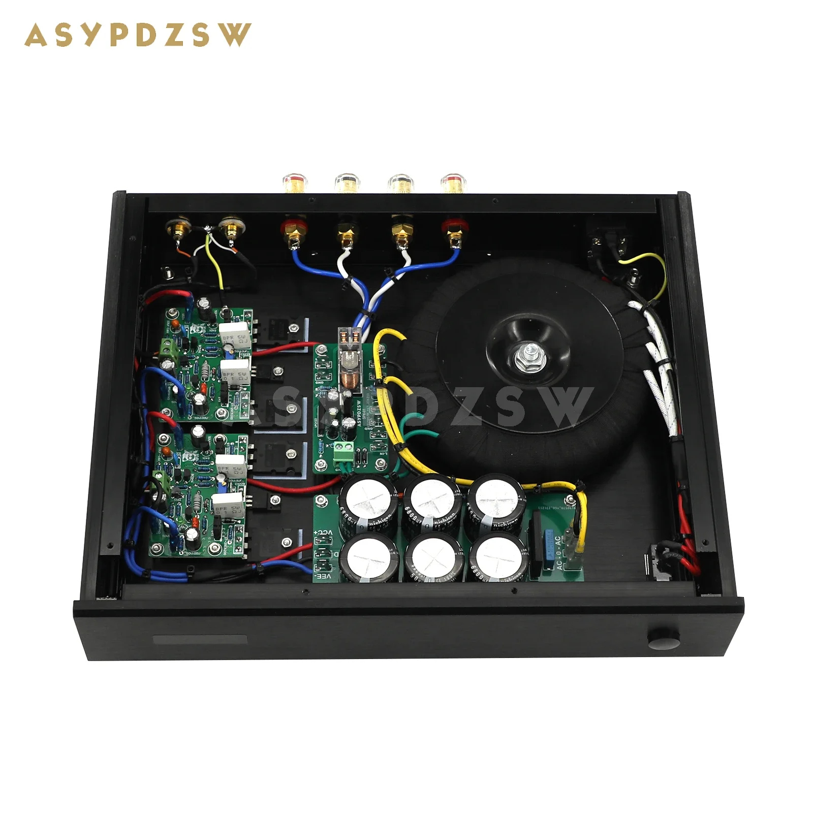 Q-BAIHE Fai da Te NAP250 MOD Stereo Canale 2 PCS Power Amplifier Final Board