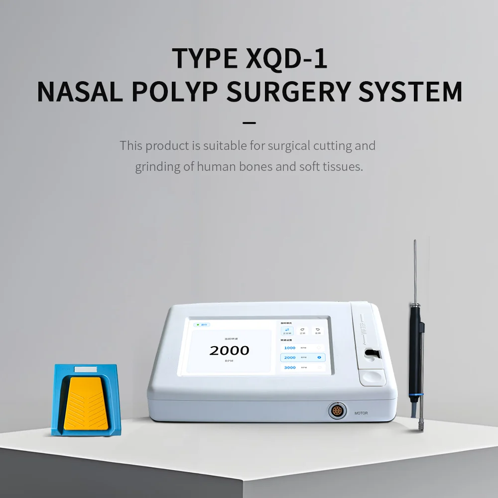 Sanxi Hot Sale Surgical Medical ENT Sinus Shaver Blade Arthroscopy Shaver System ENT Microdebrider with Pump Ent Shaver System