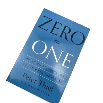 Zero para um de Peter Thiel com notas de Blake Masters em inicializações Como construir o futuro Incentivar livros