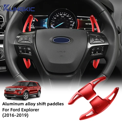 Para Ford Explorer 2016 2017 2018 2019 paletas de cambio de volante de coche paletas de engranaje DSG estilo de extensión