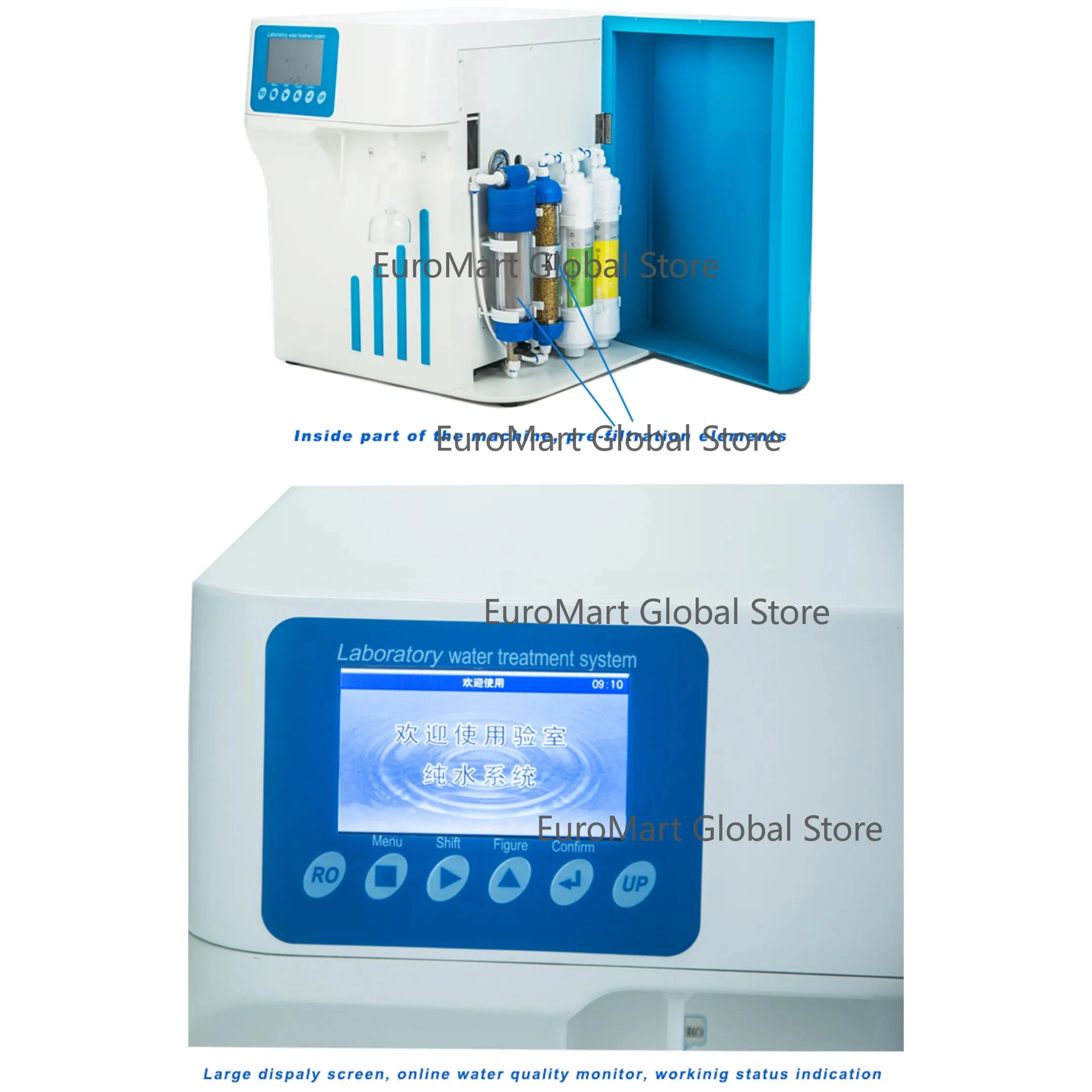 LAB Series High-Purity Deionized Water System For Diverse Laboratory Applications