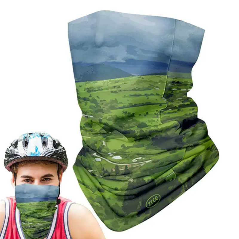 Multifunctional Headwear Outdoor Wrap Windproof Gaiter Wrap Sunproof Necks Sock Scarf Headwears Face Coverings Breathables