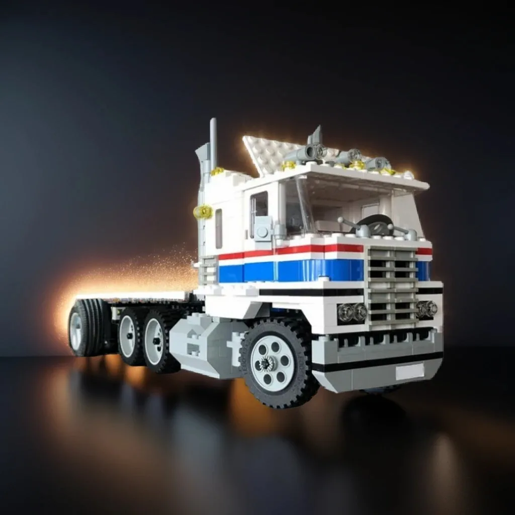 

564pcs MOC Technic Model 5580 Model C Custom Mechanical Build DIY Model Building Blocks Birthday Toys Gift