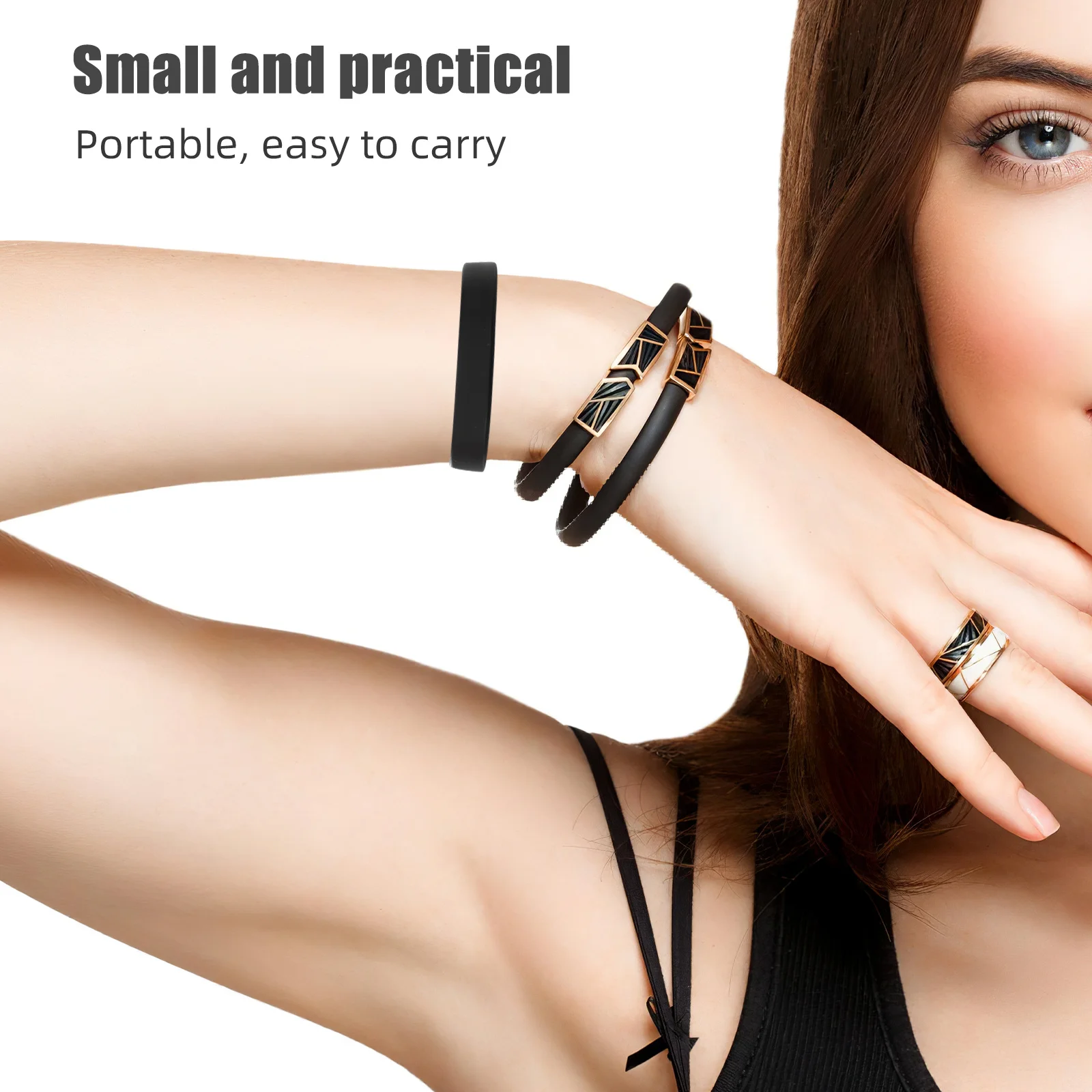 

50Pcs Blank Silicone Bracelets Colored Stretch Wristbands for Events Party Favors Sports Bands Teens Men Women