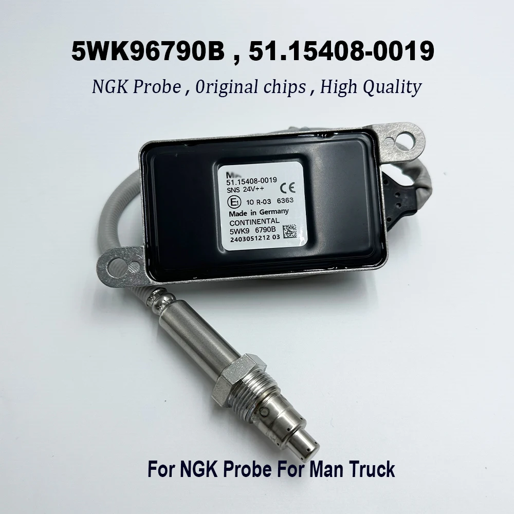 5WK96790B 51.15408-0019 Car 24V Nitrogen Nox Oxygen Sensor For NGK Probe High-Quality Chip For M-an Truck 51154080019