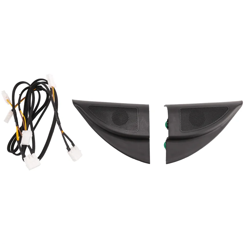

ABHX-Car Audio Triple-Cornered Head Tweeter Speakers A-Pillar Horn For Hyundai Solaris Accent Verna 87650-87660 87650-F9020