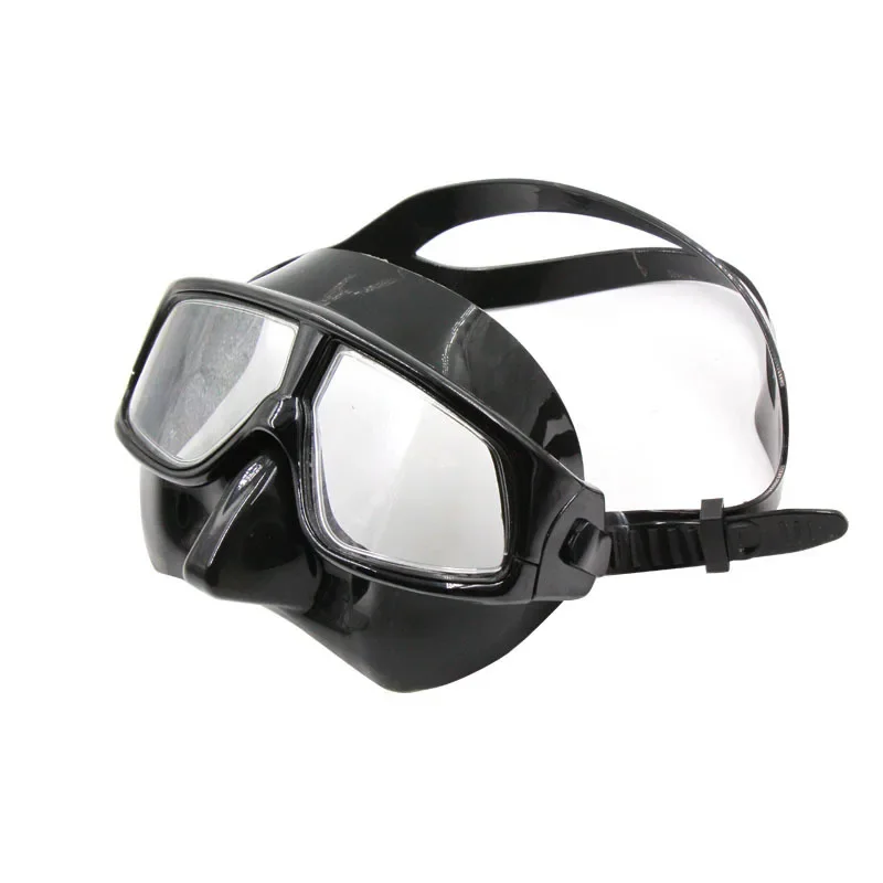 Diving goggles small-volume silicone diving goggles resin lenses high-definition waterproof and anti-fog