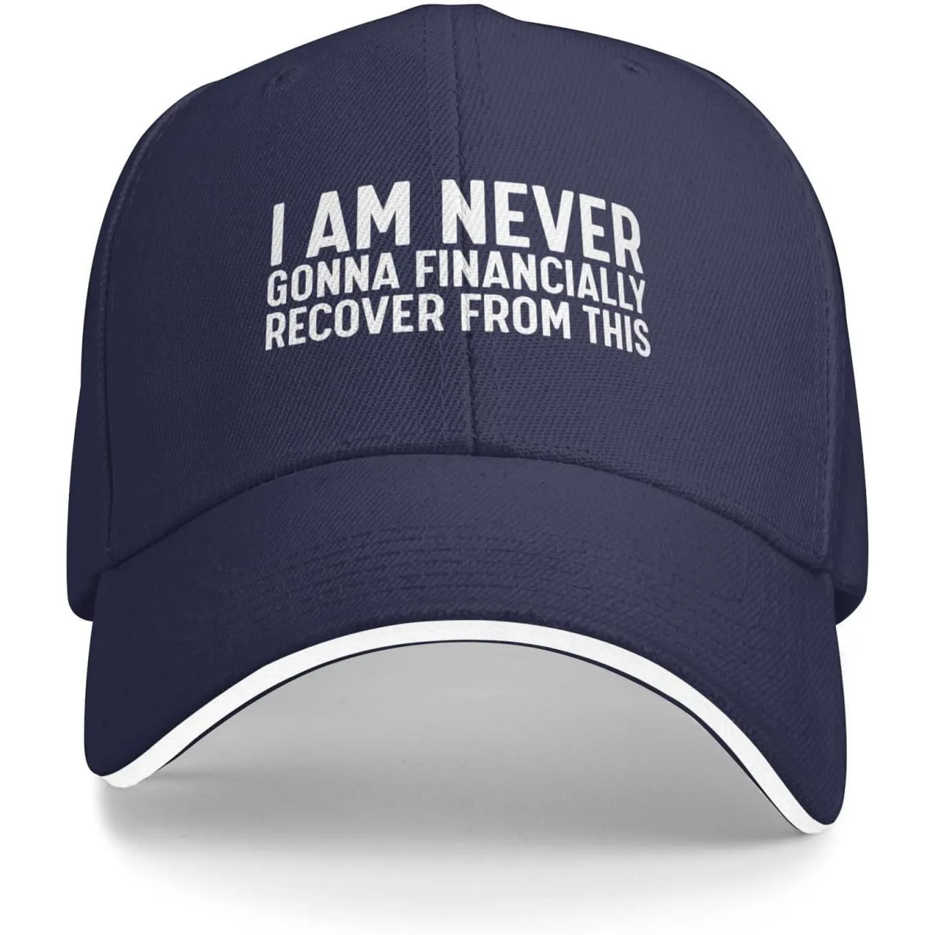 I-Am-Never-Gonna-Financially-Recover-From-This-Baseball-Cap-Polyester-Casual-Adjustable-Hat-for-Adults