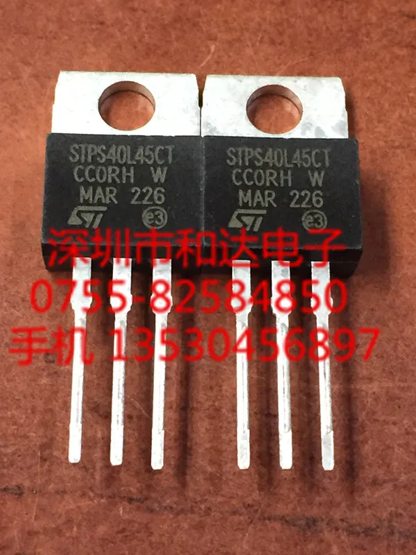 10 piezas STPS40L45CT