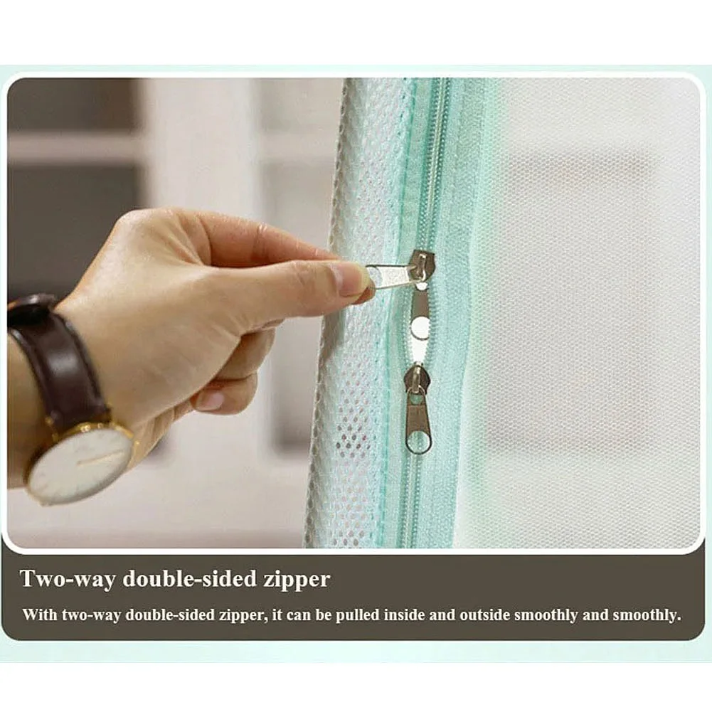 Mosquito Net with 3 Doors Foldable Portable Frame Tent for Home Bedroom Camping