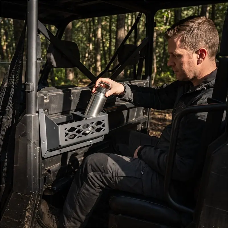 NEW HOT In Stock-Rear Cup Holder For Can-Am Defender MAX UTV Accessories Storage Rack Cargo Netting