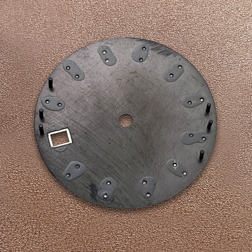 28,5 мм цветной циферблат с логотипом S, подходит для механизма NH35/NH36/7S/4R, красочные светящиеся матовые качественные аксессуары для модификации часов