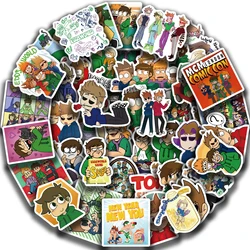 52pcs Eddsworld Cartoon Cute Stickers Vinyl Waterproof Decals For Laptop Luggage Skateboard DIY Kids Toys Sticker