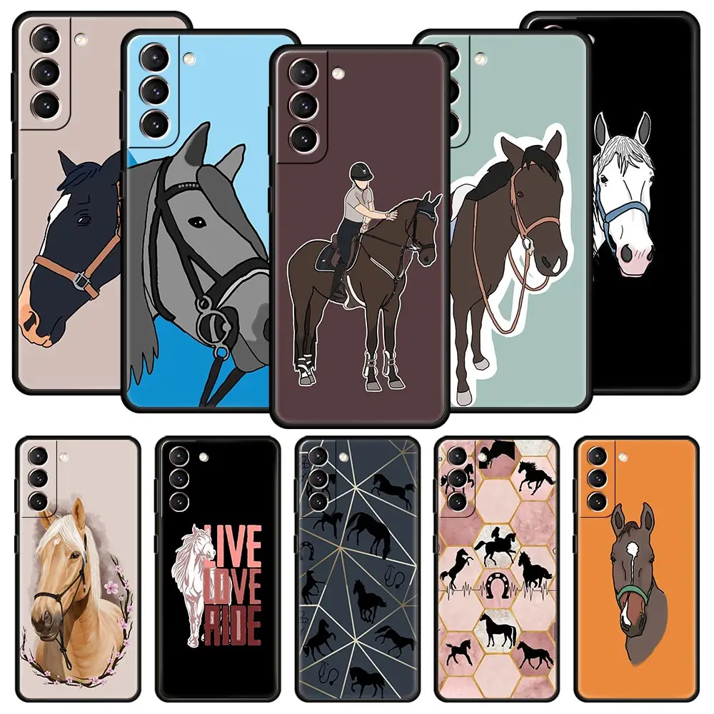 Frederik The Great beauty horse For Samsung Galaxy S24 S23 S22 Ultra S20 S21 FE 5G Phone Case S10 S9 Plus S10E S8 Lite 20 Cover