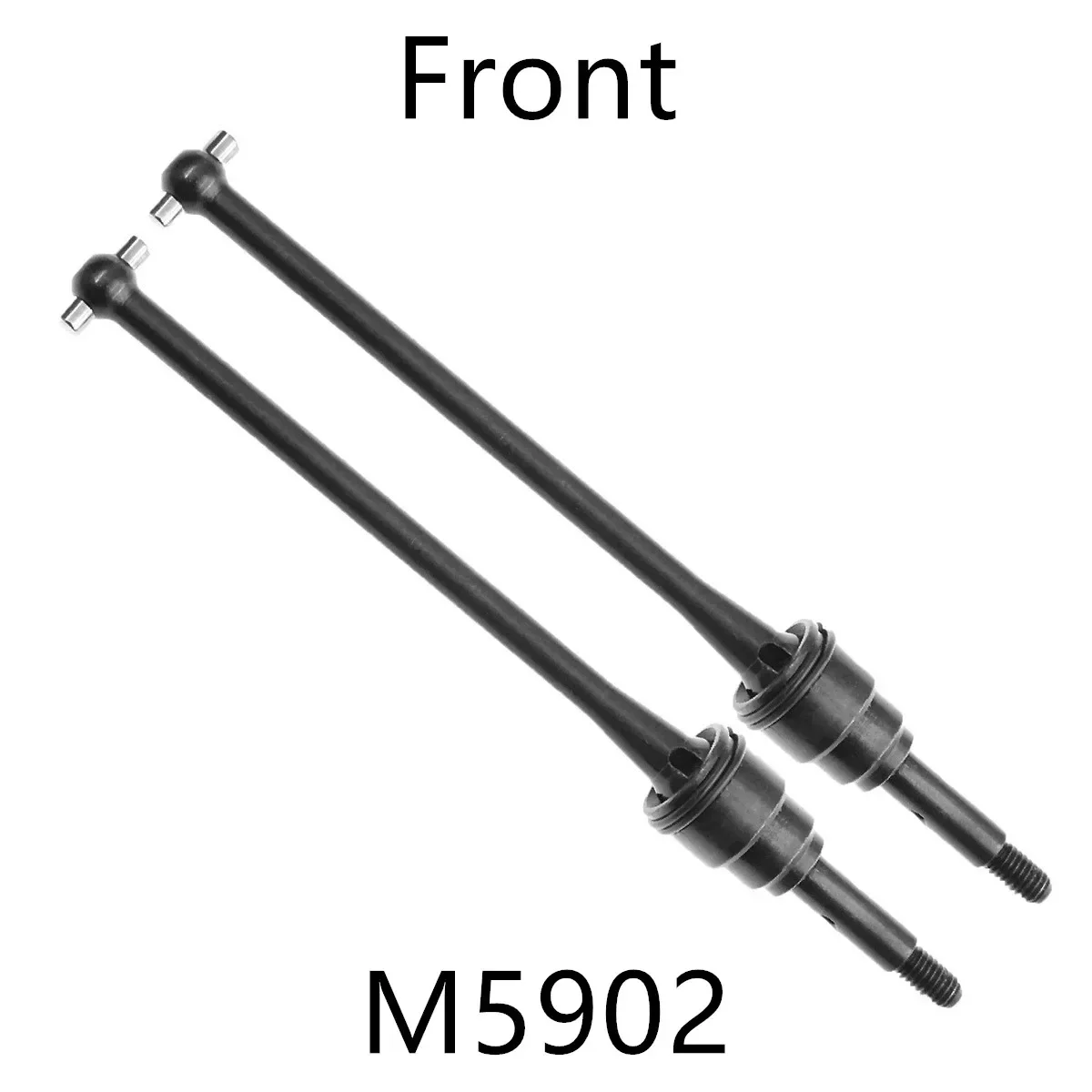 

Steel Metal Front Rear Drive Shaft CVD Driveshaft M5902 M5903 for Remo 1/10 RC Car Upgrade Parts