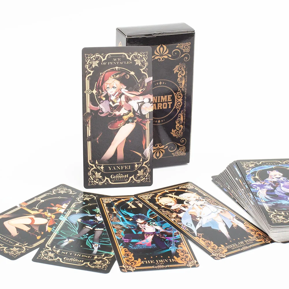 taroさん専用　cve+残量4割、クルジャン+おまけつき Anime Tarot 78pcs Fortune Telling Card Game English Version 10.3